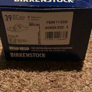 Brand new in box Birkenstock / Brown / Arizona